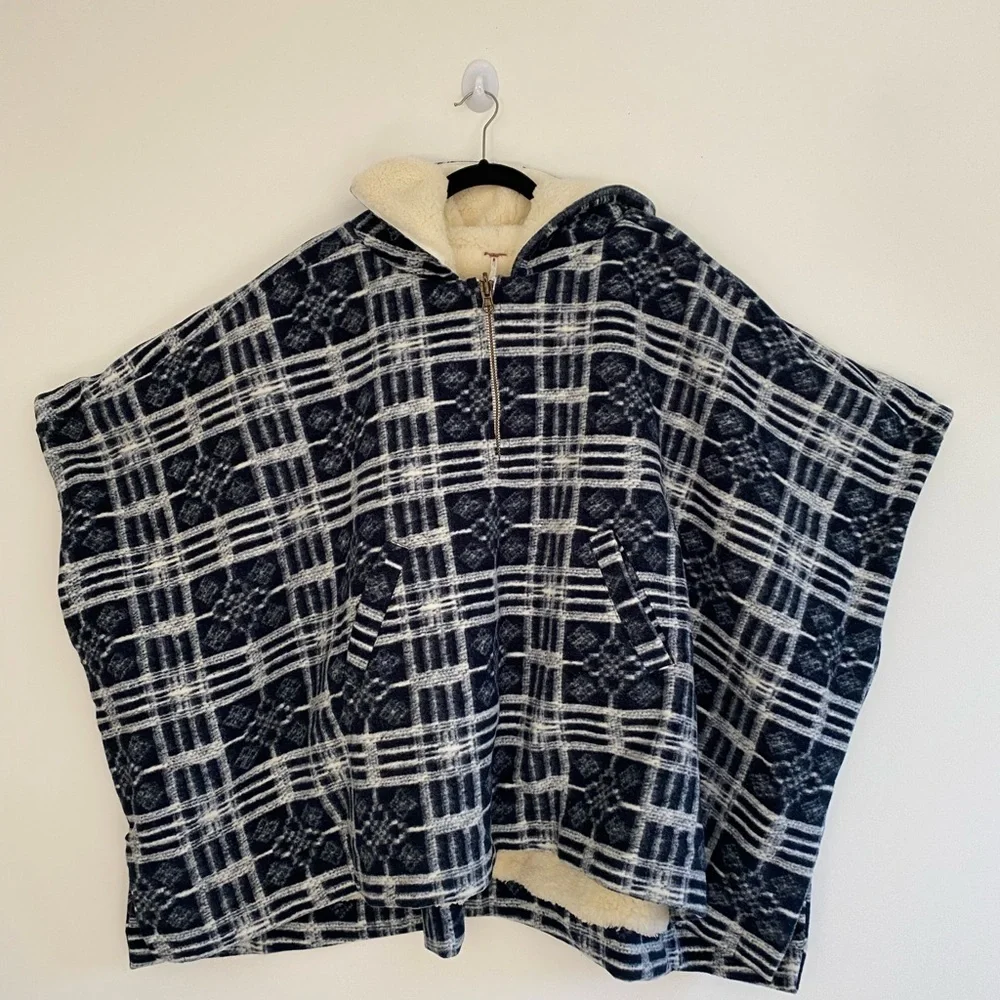 Free People Miss You Poncho S/XS